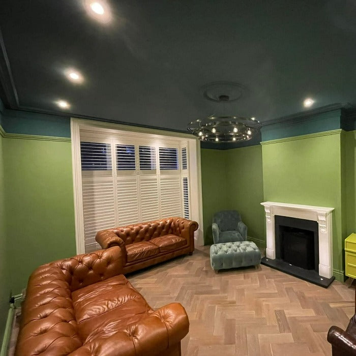 Yeabridge Green No. 287 Farrow & Ball Paint Colour - Living Room Paint Colour - Paint Online Ireland