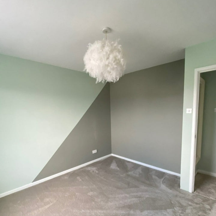 Little Greene Hidey Hole No. 307 is a fresh, pale green paint colour. Hidey Hole 307 bedroom paint colour. Buy Little Greene paint online in Ireland.