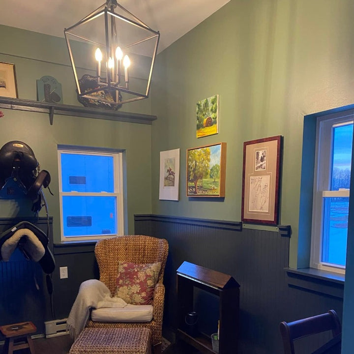 Calke Green Farrow and Ball green paint colour from Paint Online