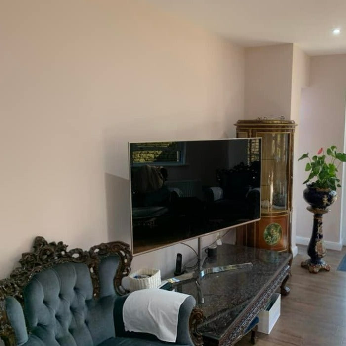 Little Greene Julie's Dream No. 26 is a light pinky shade based on umber which gives warmth without being too sweet. Order Little Greene paint online in Ireland.