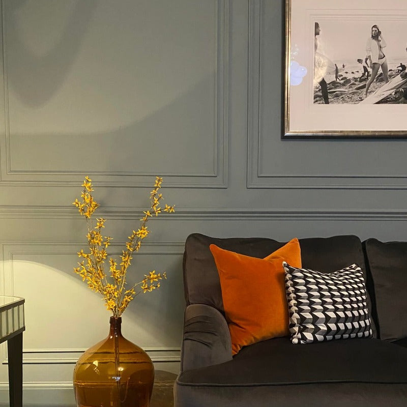 De Nimes Farrow and Ball living room paint colour from Paint Online