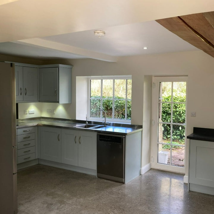 Little Greene Stock No. 37 Kitchen Paint Colour. This warm white paint colour is as classic as it gets. Order Little Greene Stock No. 37 paint online in Ireland.