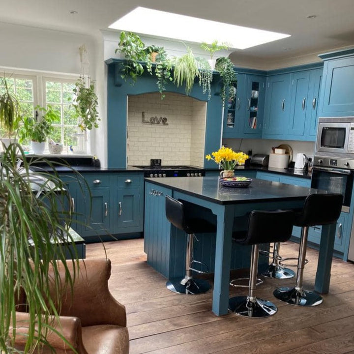 Etruria 326 Little Greene kitchen cabinet paint colour from Paint Online