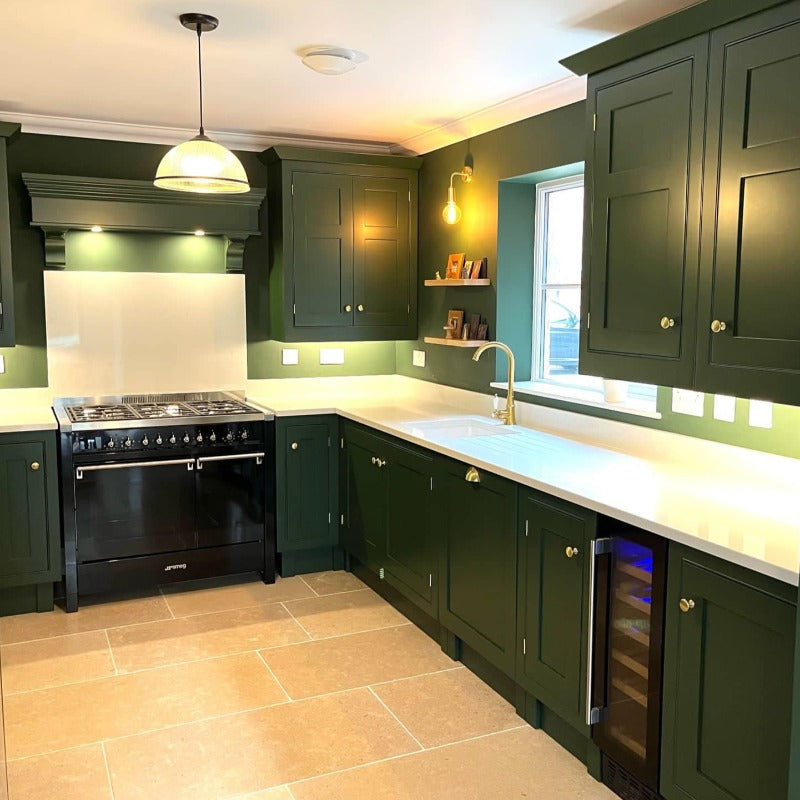Duck Green Farrow & Ball Paint Duck Green Farrow & Ball kitchen cabinet paint colour from Paint Online