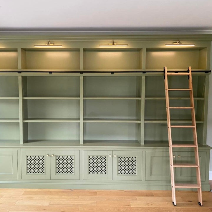 The Botanist - Paint And Paper Library Paint Colour No. 574. Green library cabinet paint colour. 