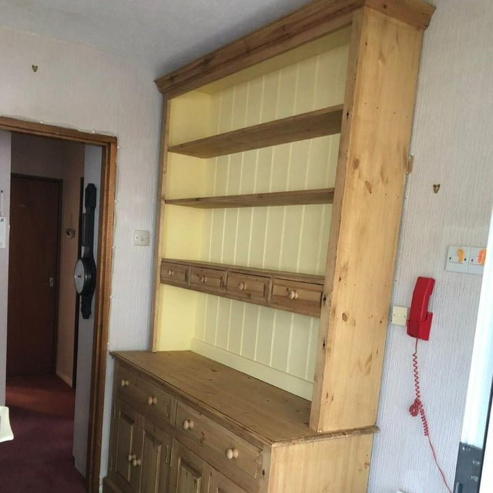 Little Greene Carys No. 148 is a warm yellow cream paint colour. Yellow dresser paint colour. Buy Little Greene Carys paint online.