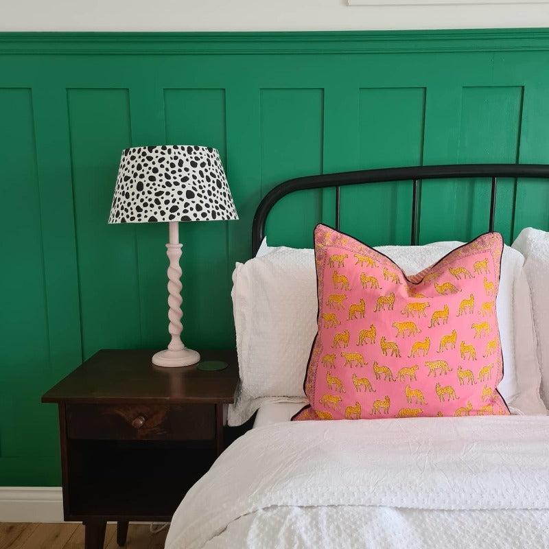 Verdigris Green Farrow & Ball bedroom paint colour from Paint Online