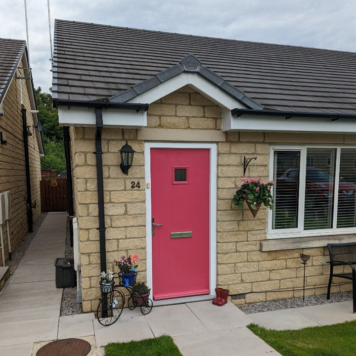 Lake Red Farrow & Ball Front Door Paint Colour from Paint Online