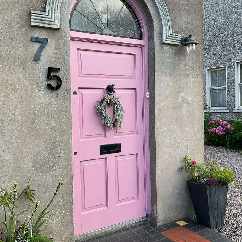 Lip Gloss from Fleetwood Paint's Popular Colours is a beautiful pink paint colour. Pink front door paint colour. Buy Fleetwood paint online.