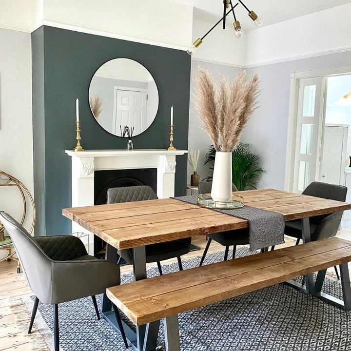 Downpipe and Blackened Farrow and Ball Dining Room Paint Colour from Paint Online