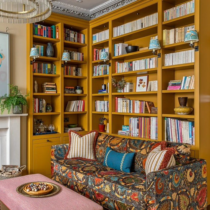 Muga - Paint And Paper Library Paint Colour No. 445. Yellow cabinet paint colour.