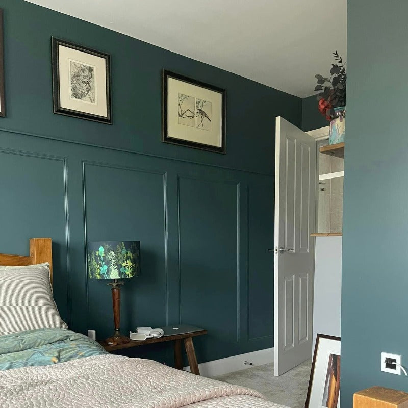 Inchyra Blue Farrow & Ball Bedroom Paint Colour from Paint Online
