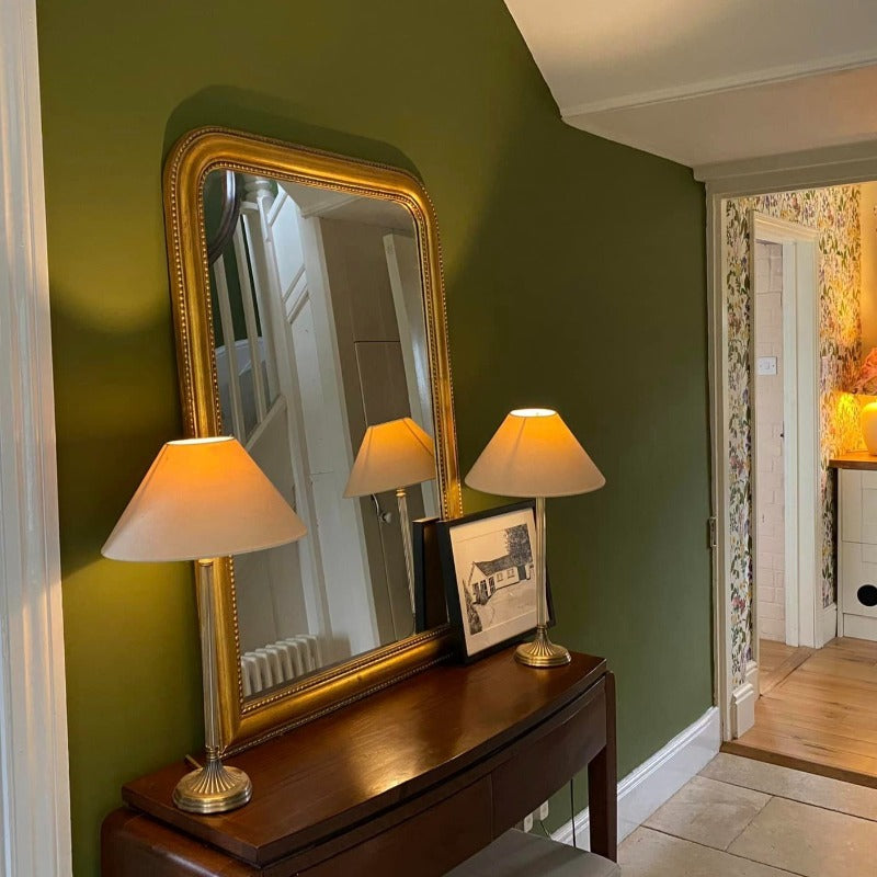 Sap Green Farrow & Ball hallway paint colour from Paint Online