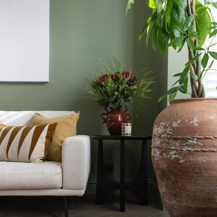 Greenback - Paint And Paper Library Paint Colour No. 579. Green living room paint colour. 