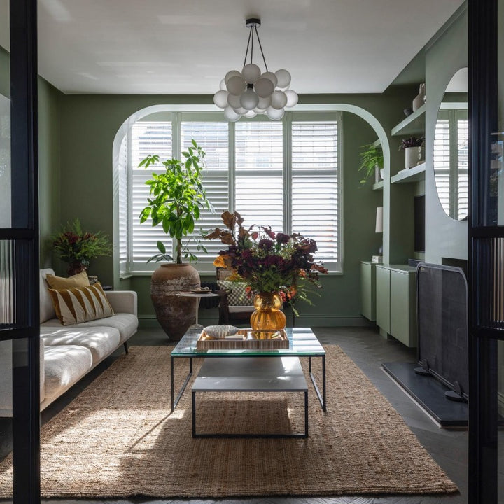 Greenback - Paint And Paper Library Paint Colour No. 579. Green living room paint colour.