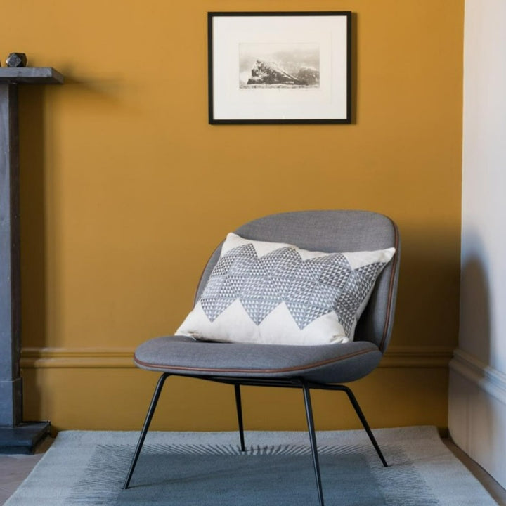 Muga - Paint And Paper Library Paint Colour No. 445. Yellow living room paint colour. 