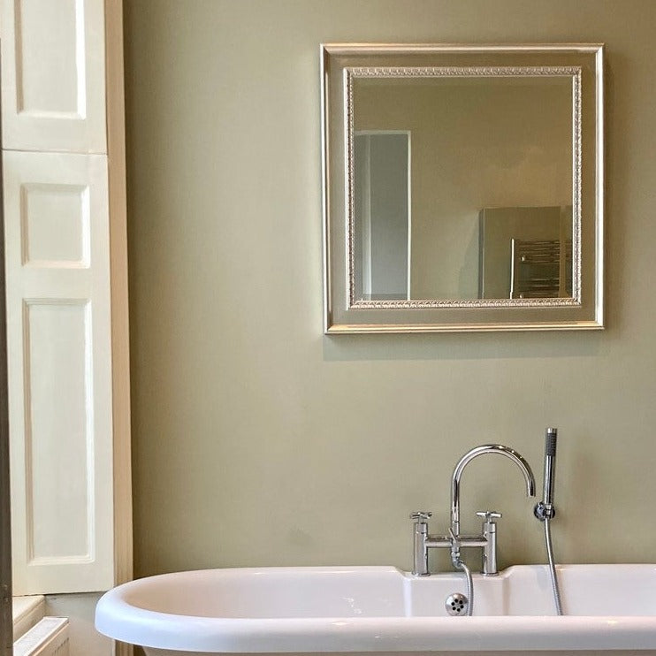 Ball Green Farrow and Ball bathroom paint colour from Paint Online