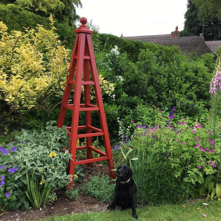 Little Greene Bronze Red No. 15 is a rich red paint colour. Bronze Red garden paint colour. Buy Little Greene paint online.