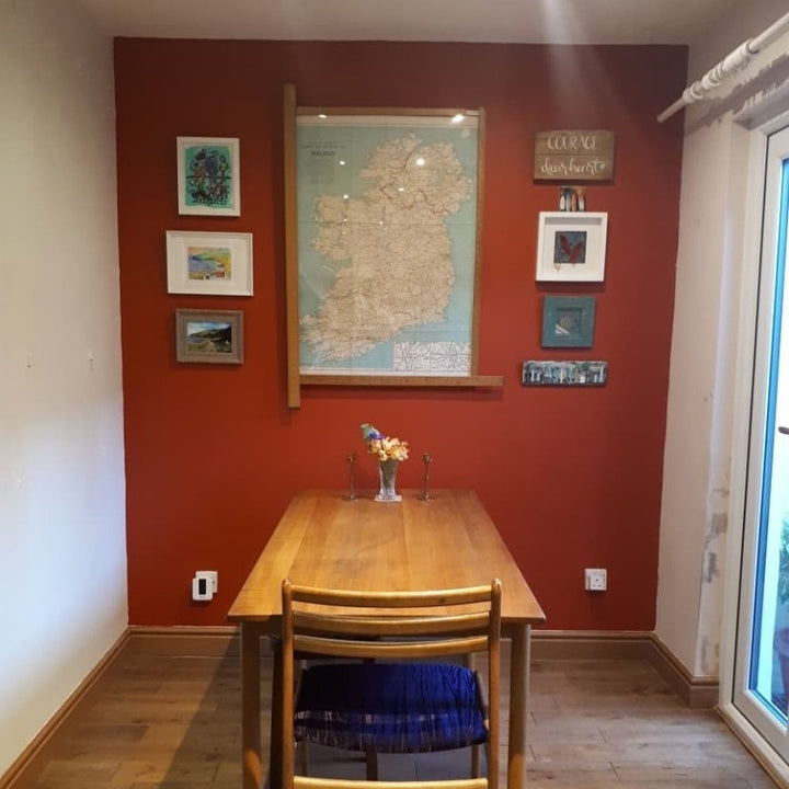 Drummond 16 Little Greene Paint Company Paint Colour. Red dining room paint colour. Buy Little Greene paint online.