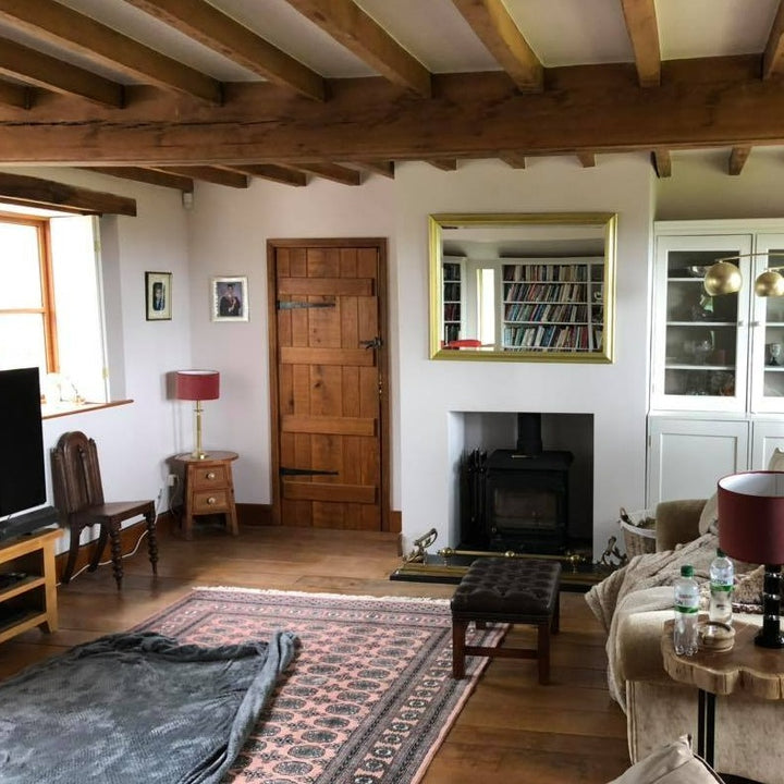 Little Greene Julie's Dream No. 26 is a light pinky shade based on umber which gives warmth without being too sweet. Order Little Greene paint online in Ireland.