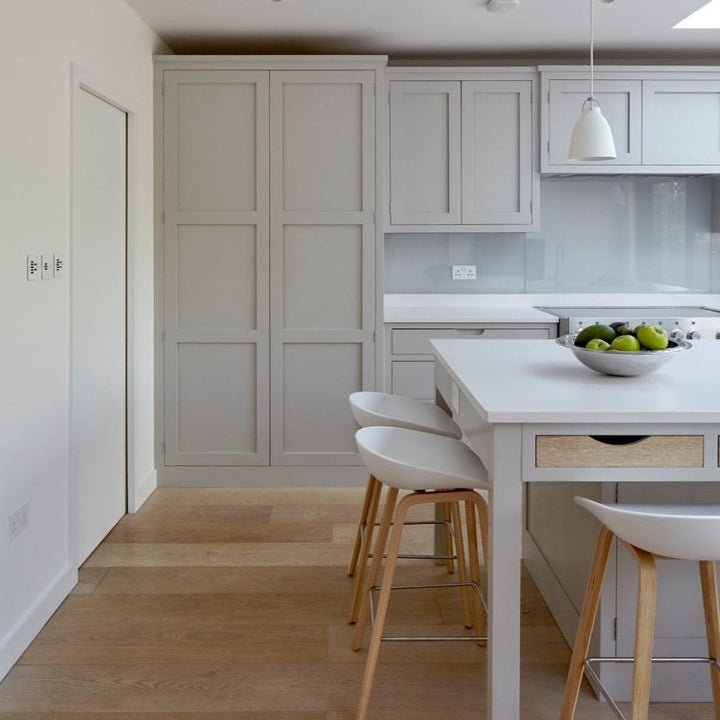 French Grey 133 Little Greene kitchen cabinet paint colour from Paint Online