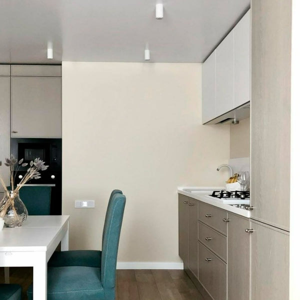 Little Greene Clay Mid No. 153 is a neutral warm paint colour for kitchens. Buy Little Greene paint online.