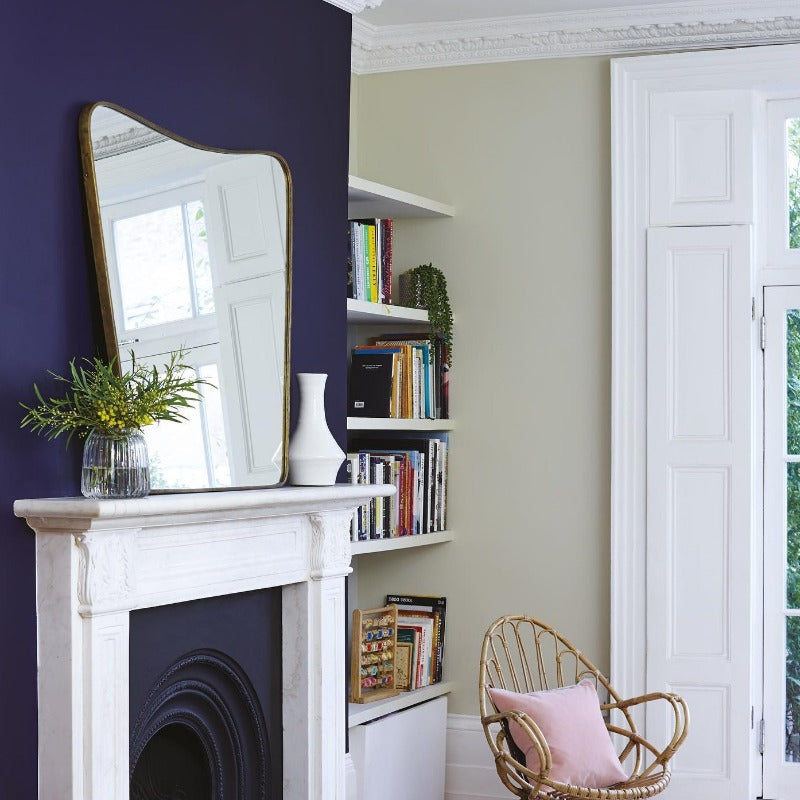 Scotch Blue Farrow & Ball living room paint colour from Paint Online