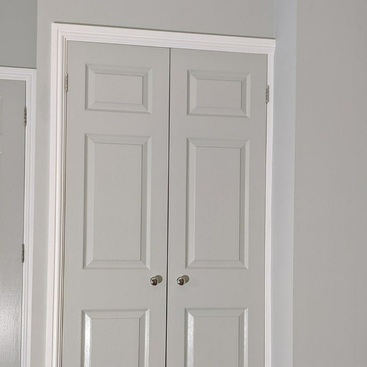 Little Greene Pearl Colour No. 100 is a pale green heritage paint colour with a slight grey undertone. Order Little Greene paint online in Ireland. 