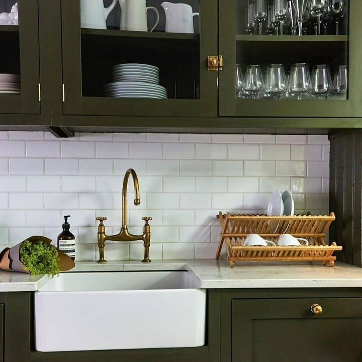 Little Greene Invisible Green No. 56 is a dark green paint colour. Green kitchen paint colour. Buy Little Greene paint online.