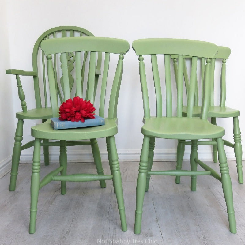 Chelsea Green II Paint And Paper Library Paint Colour No. 549. Chelsea Green chair paint colour.