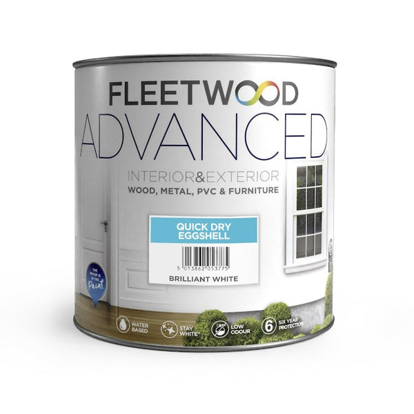 Fleetwood Advanced Eggshell Water Based White