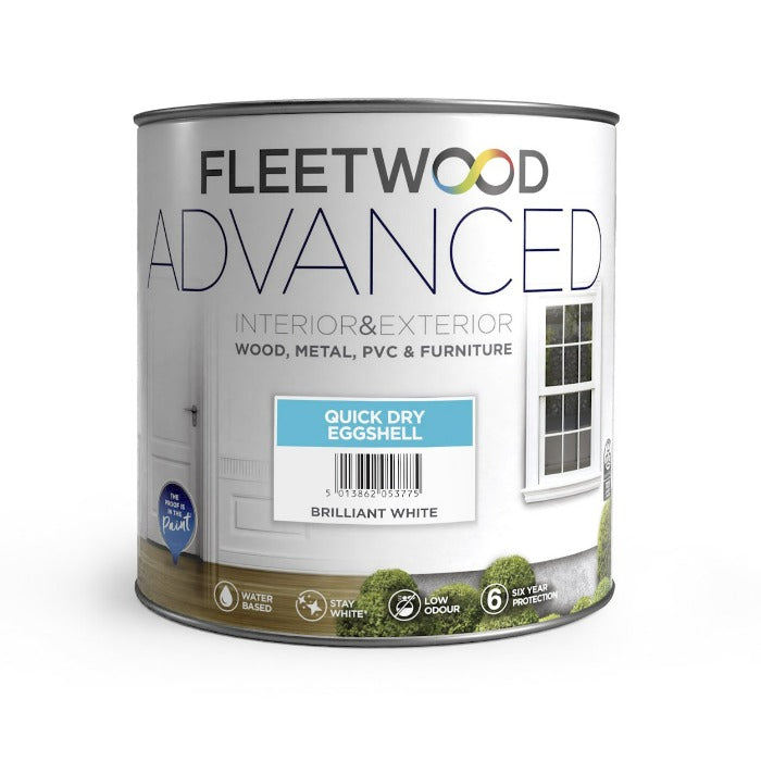 Fleetwood Advanced Eggshell Water Based White