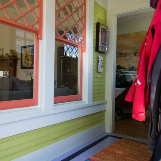 2.5 Litre Acid Drop No. 9908 Farrow & Ball green paint colour. Buy Acid Drop Farrow & Ball paint online.