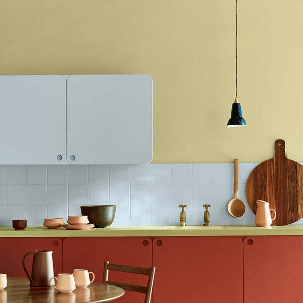 Little Greene Apple No. 137 is a beautiful yellow green paint colour. Buy Little Greene Apple 137 paint online.