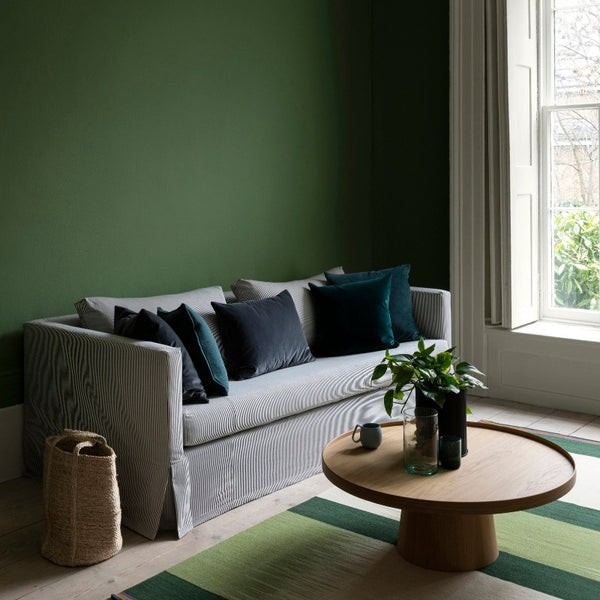 Apple Smiles II - Paint And Paper Library Paint Colour No. 570. Green living room paint colour.