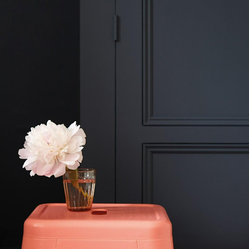 Little Greene Basalt No. 221 - look no further than this timeless blue-black paint colour to create impact in any room. Order Little Greene paint online in Ireland now. 