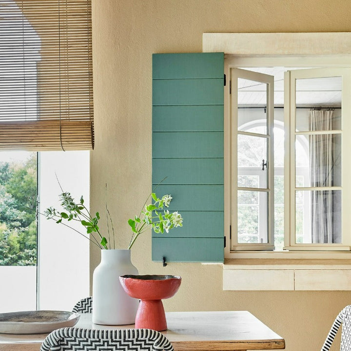 Little Greene Bath Stone No. 64 is a warm, neutral, beige paint colour.  Add warmth to your space with this beige tone. Order Little Greene paint online in Ireland.