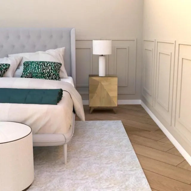 Colourtrend Sheepskin 0566 neutral bedroom paint colour. Buy Colourtrend paint online.