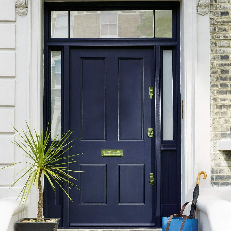 Dock Blue 252 Little Greene front door paint colour from Paint Online