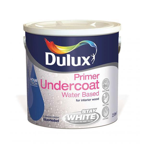 Dulux Undercoat Water Based White 2.5L