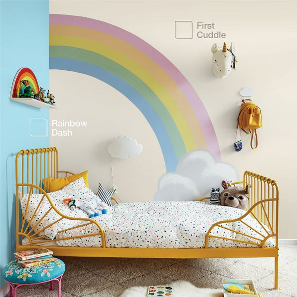 First Cuddle - Dulux Paint Colour - Dulux Easycare Kids Paint