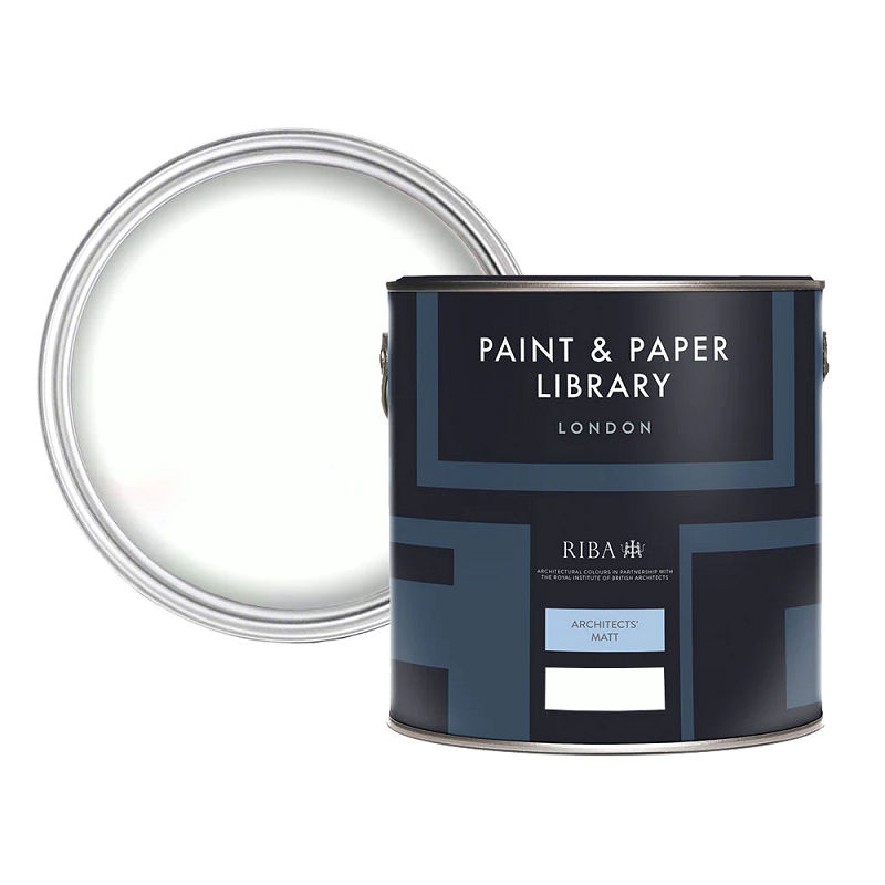 Fuji - Paint And Paper Library Paint Colour No. 102. 2.5 Litre Architects Matt Fuji. 