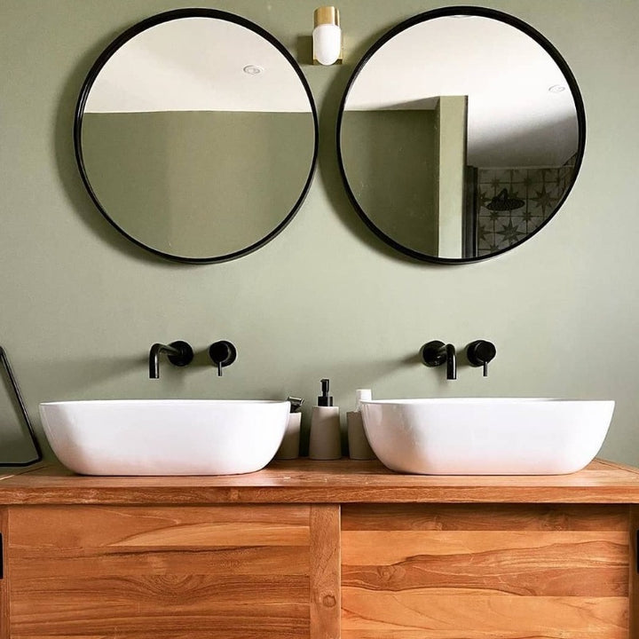 Greenback - Paint And Paper Library Paint Colour No. 579. Green bathroom paint colour.