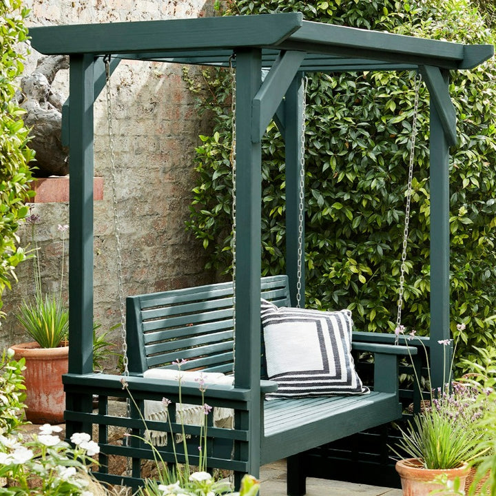 Little Greene Harley Green No. 312 is a beautiful deep green paint colour with a hint of blue giving it a teal appearance. Harley Green No. 312 exterior paint colour. Order Little Greene paint online in Ireland