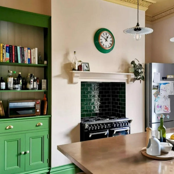 Little Greene Light Beauvais No. 323 is a beautiful soft neutral paint colour with a slight cream undertone. Neutral kitchen paint colour. Order Little Greene paint online.