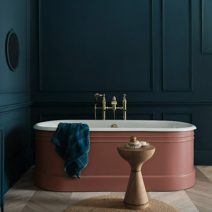 Paint & Paper Library Mockingbird 695. Navy Blue paint colour. 