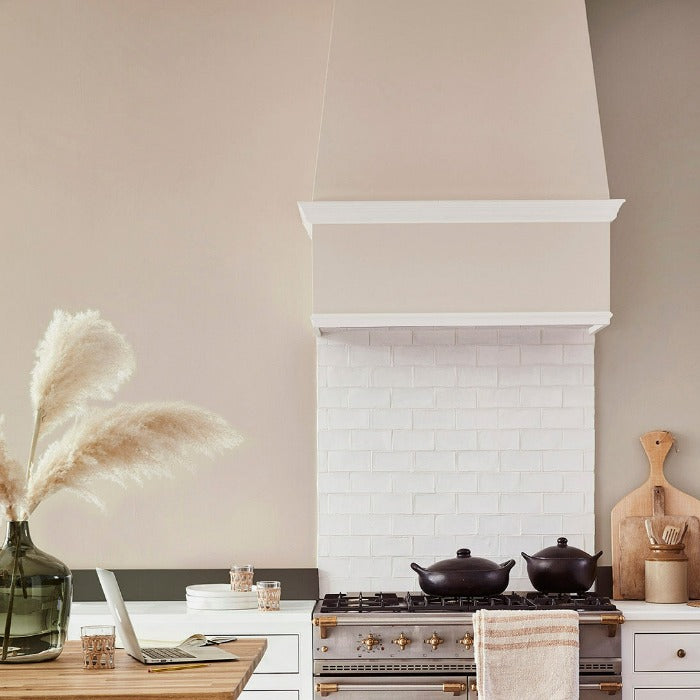 Little Greene Mushroom No. 142 Kitchen Colour. A versatile taupe colour. Order Little Greene Mushroom 142 online in Ireland. 