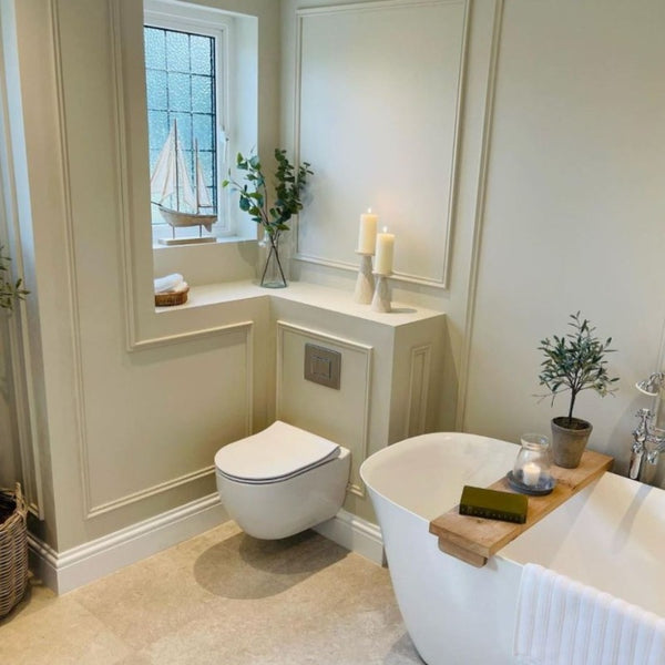 Egyptian Cotton Dulux Bathroom Paint Colour from Paint Online