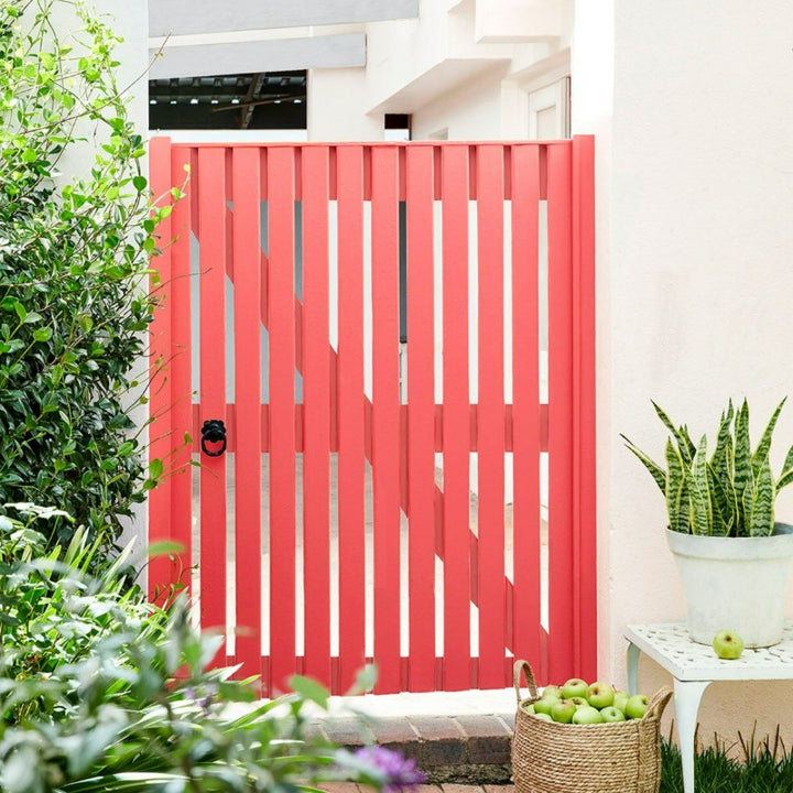 Little Greene Orange Aurora No. 21 is a bright coral red paint colour. Orange Aurora Exterior Eggshell. Buy Little Greene paint online.