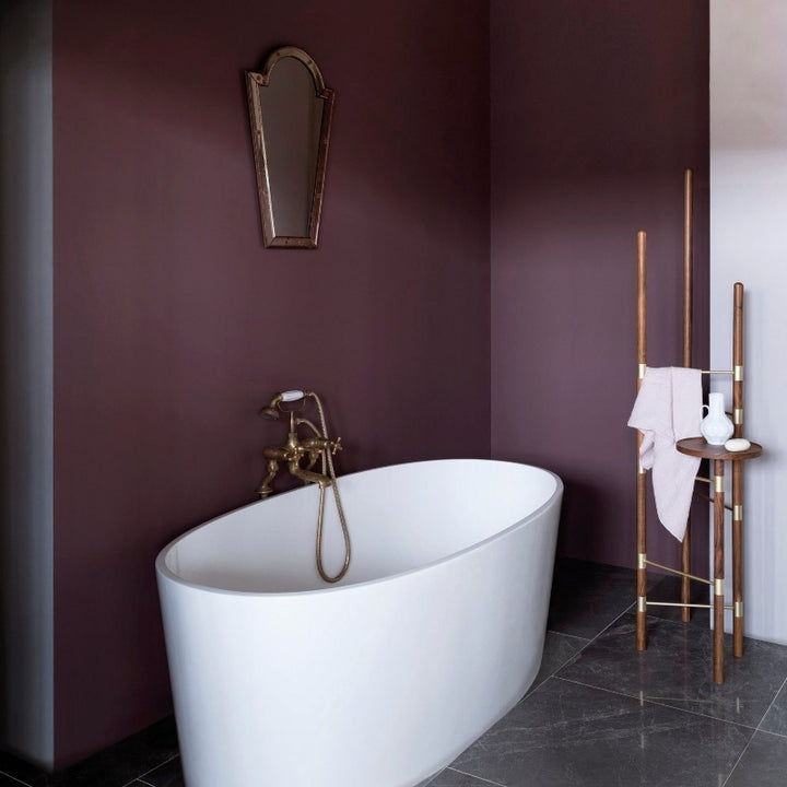Plum Brandy 341 Paint And Paper Library Bathroom Paint Colour